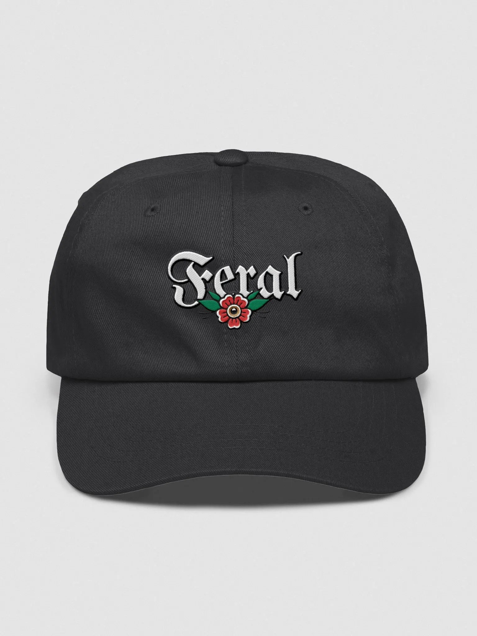 Feral Flowers Dad Hat product image (1)