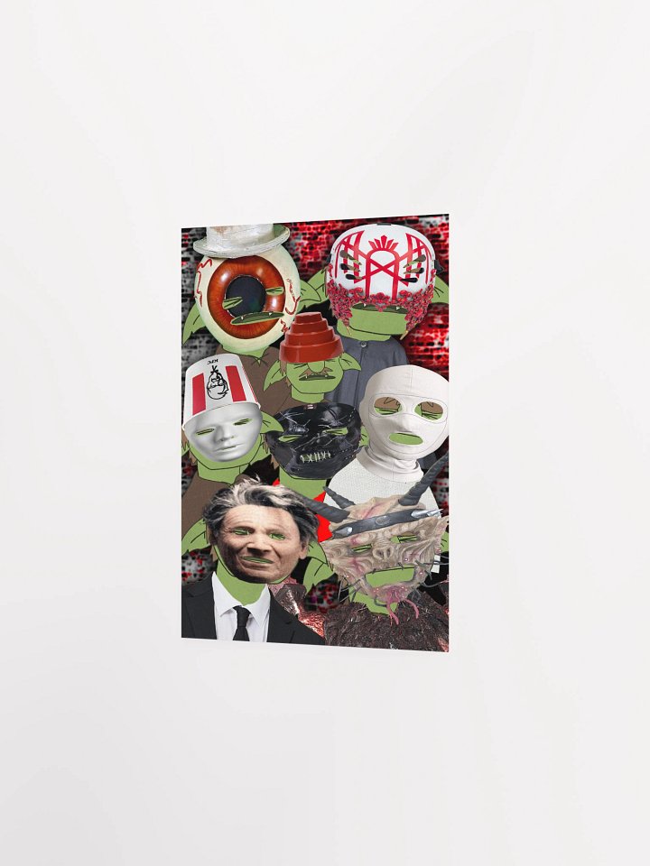 MASK POSTER *LIMITED EDITION* product image (2)