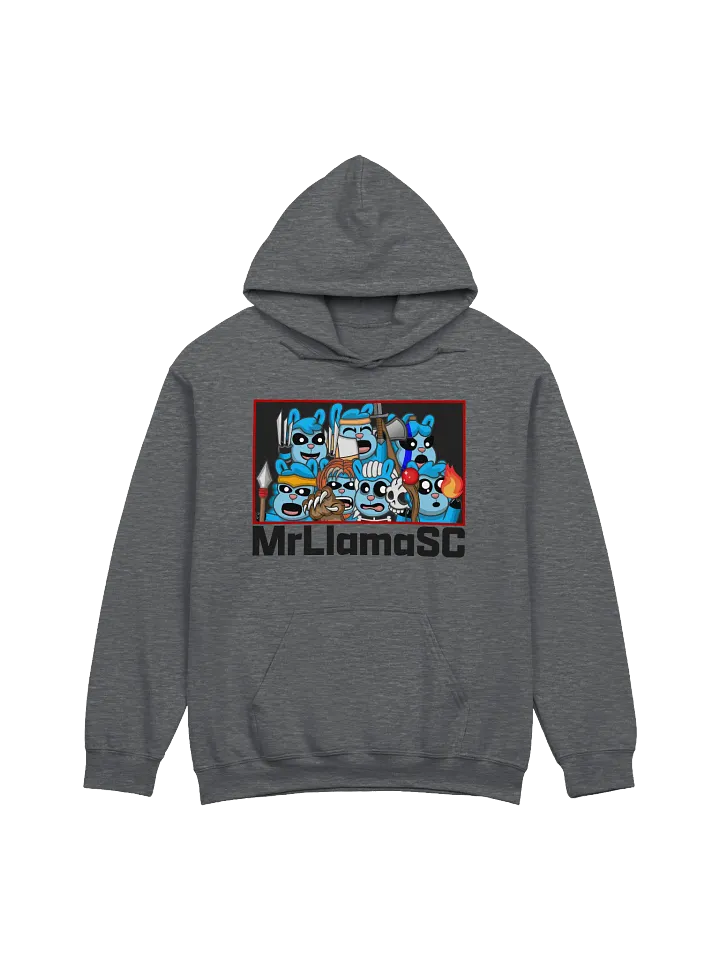 MrLlamaSC Llama Family Hoodie product image (2)