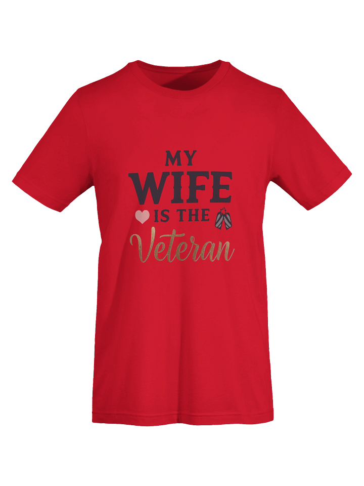 My Wife Is The Veteran T-Shirt product image (2)