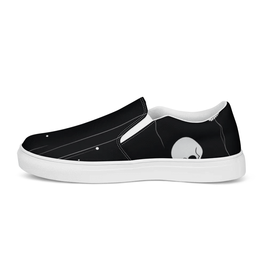Women's Slip-On Canvas Shoes 💀 with Skulls product image (10)