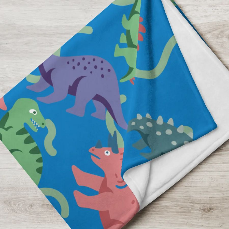 Kids Dino Blanket product image (6)