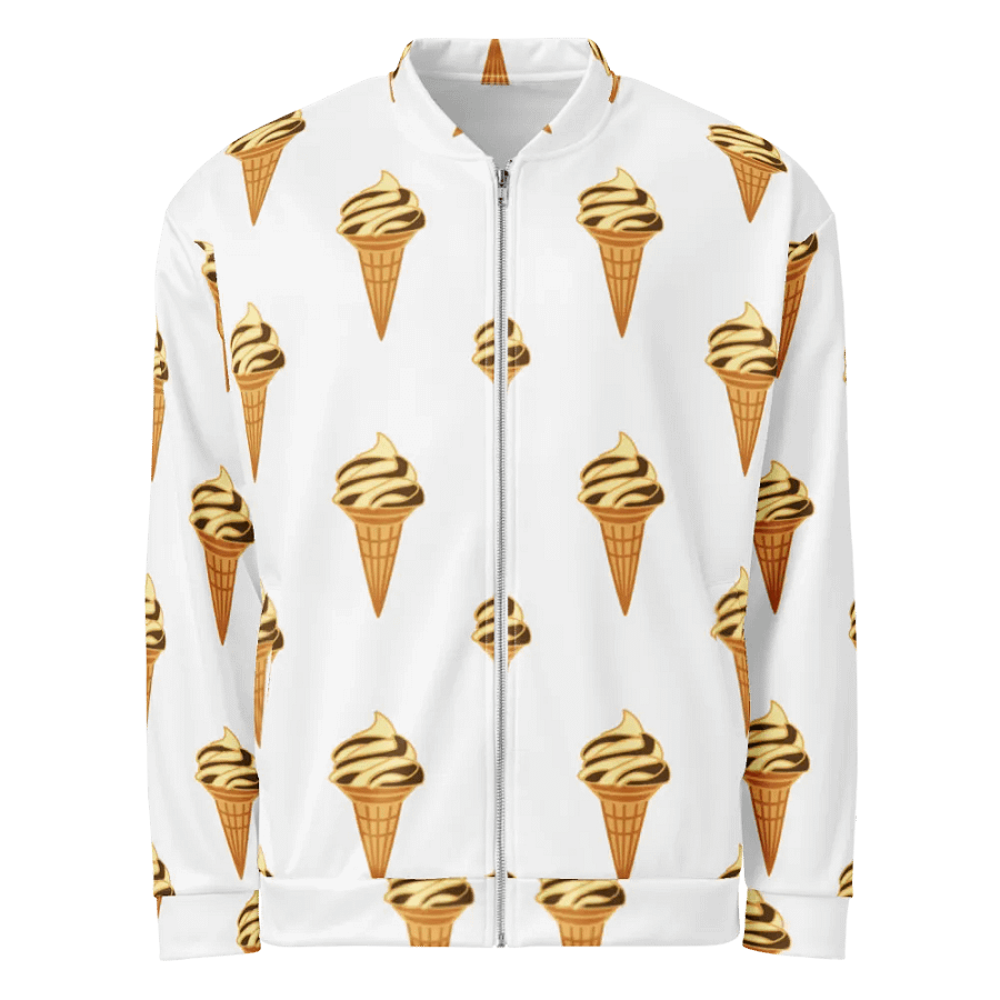 Tiger Swirl All-Over Bomber Jacket product image (2)