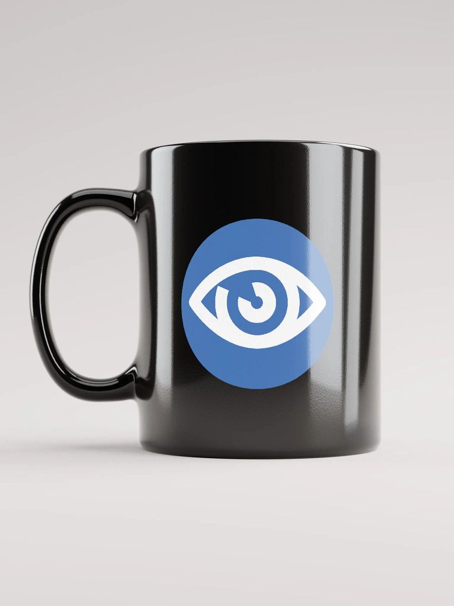 Circle Logo Coffee Mug - Black product image (12)