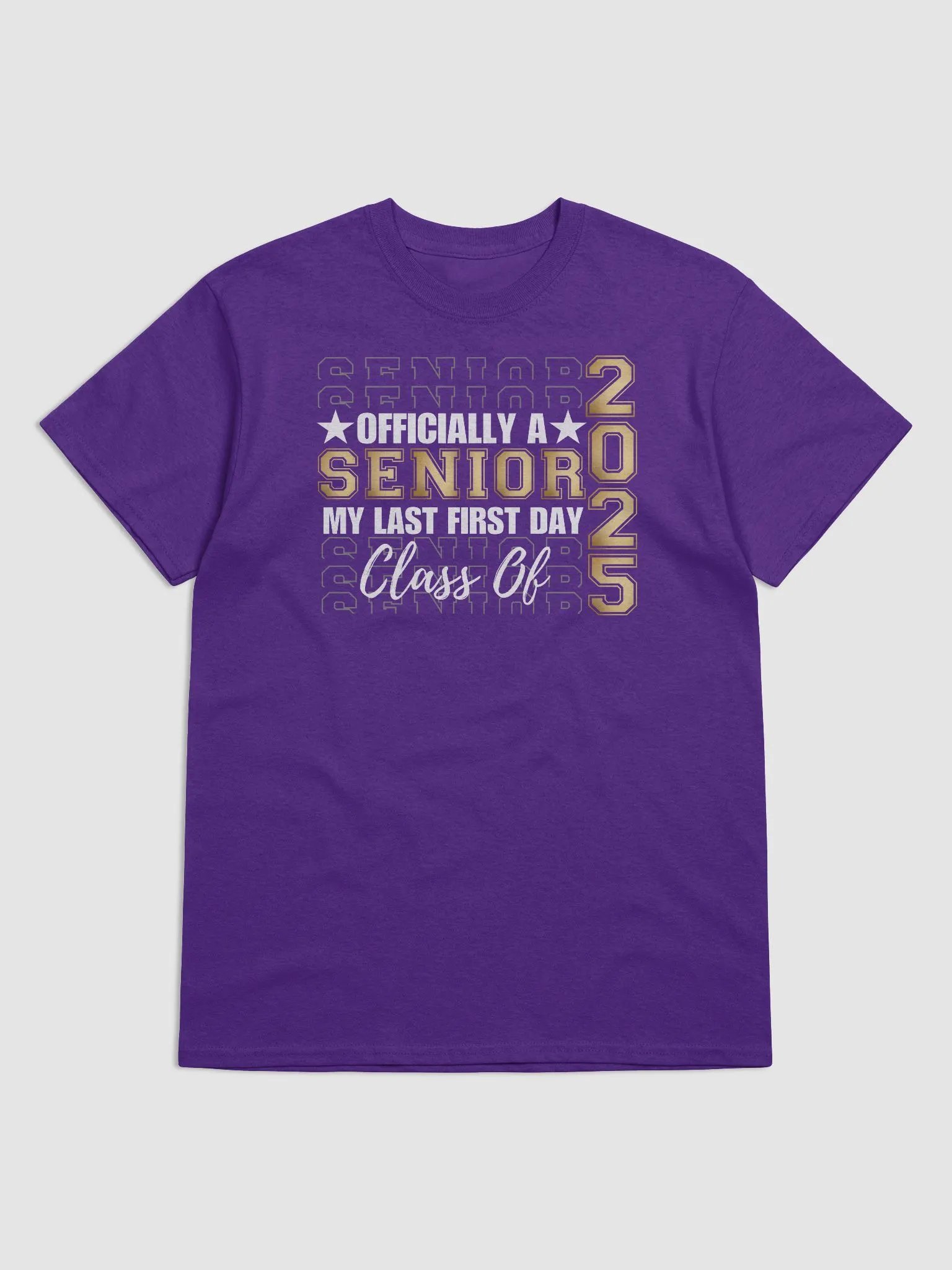 OFFICIALLY A SENIOR T-SHIRT product image (3)