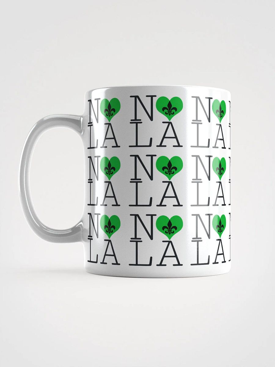 I LOVE NOLA **LEGACY MUG** (GREEN HEART FULL INFINITY) product image (6)