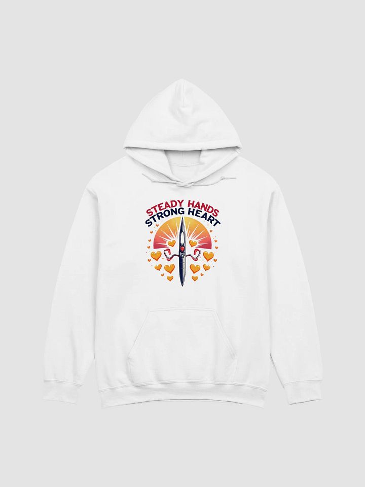 Steady Hands Strong Heart Hoodie product image (1)