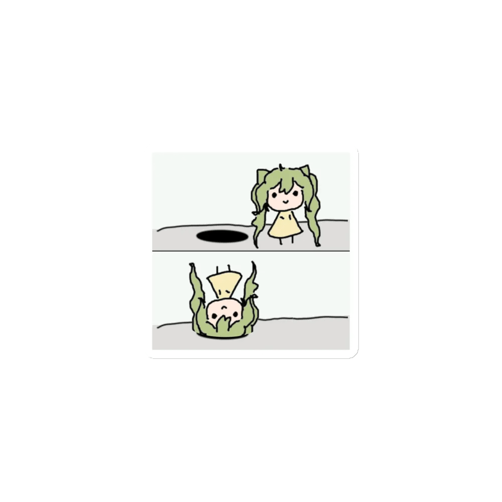 Doodle Ina Meme Magnet product image (1)