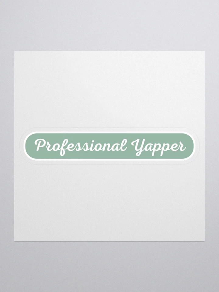 Professional Yapper Sticker - Sage product image (3)