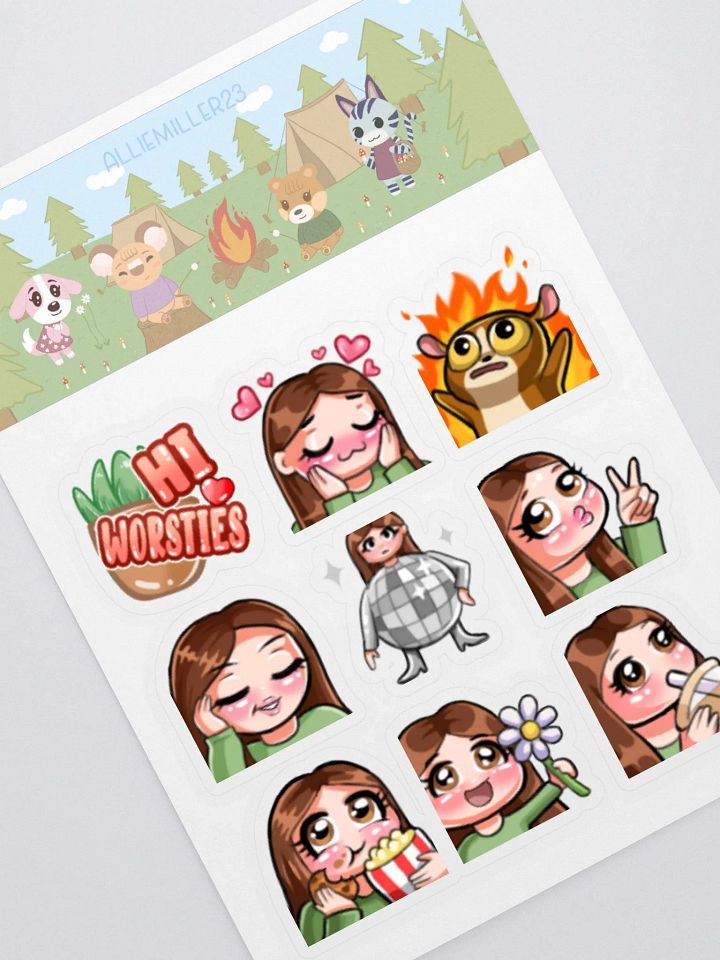 The Favorites Emote Sticker Pack product image (1)
