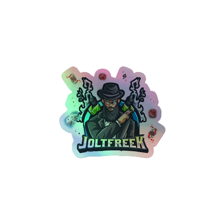 New Gamble Logo holo Sticker product image (1)