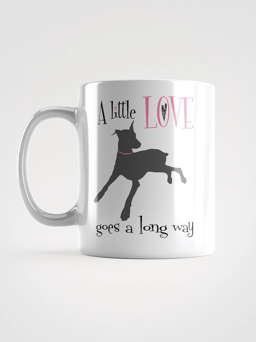 A little Love goes a long way, white mug product image (11)