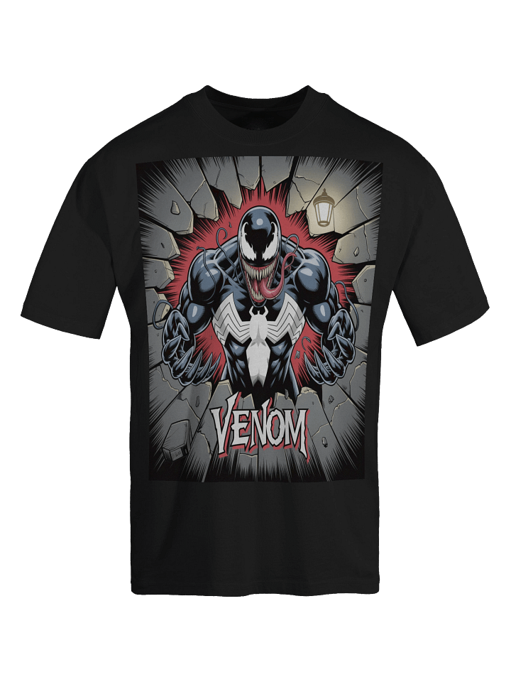 Lantern Breach: Venom Faded Oversized Tee product image (1)
