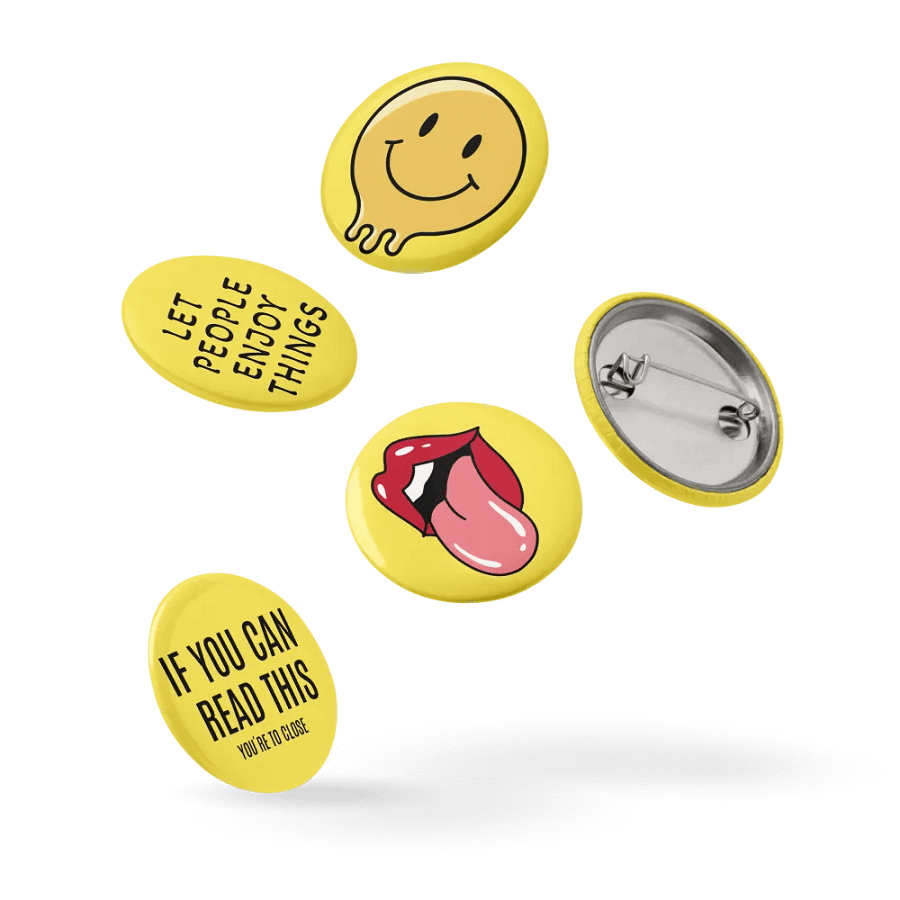 Melting Emotions Pin Button Set product image (14)