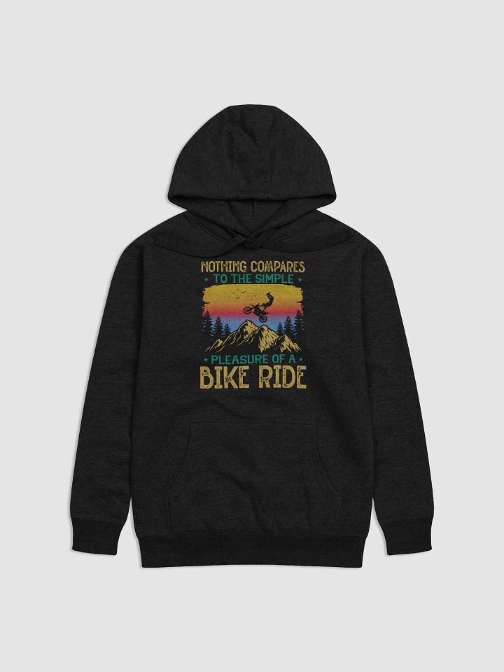 Simple Pleasure of a Bike Ride - Mountain Biking Unisex Premium Hoodie product image (1)