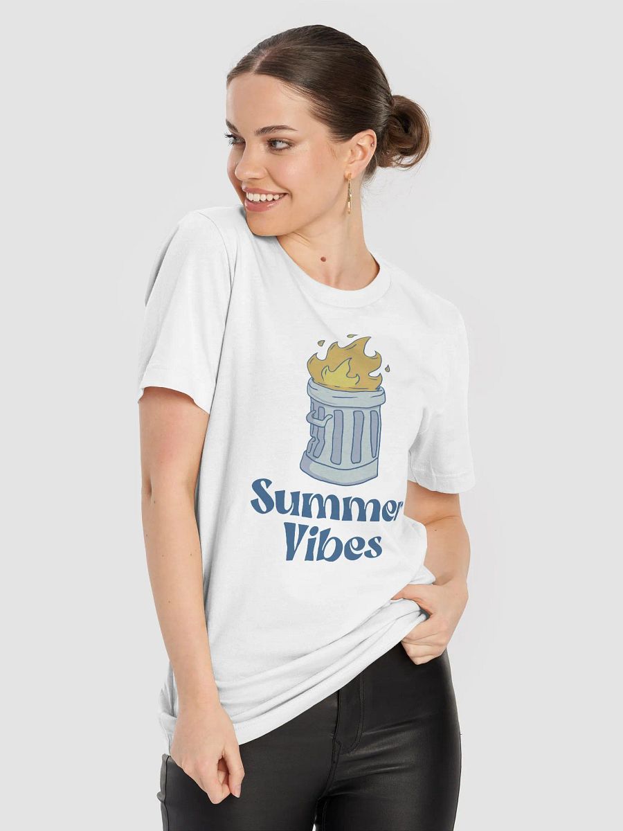 Trash Can On Fire Summer Vibes T-Shirt product image (50)