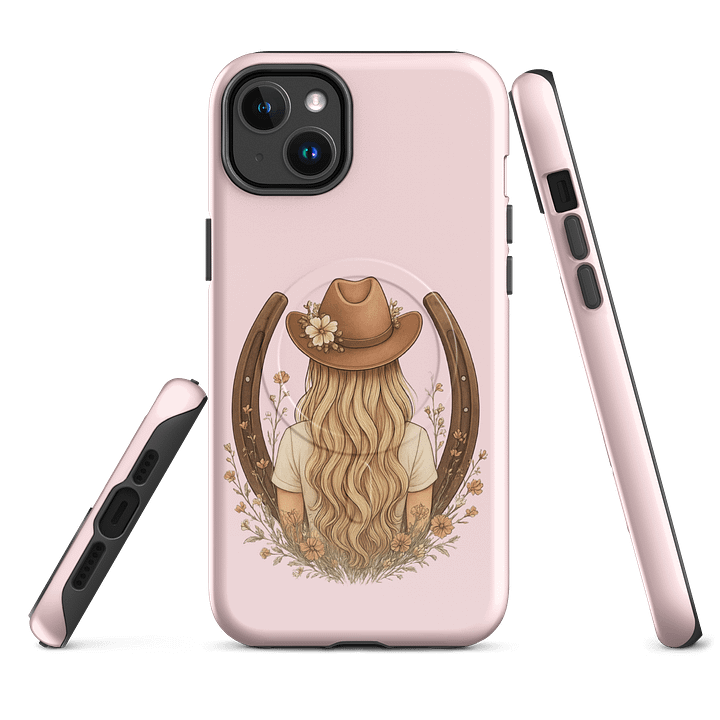 Floral Cowgirl iPhone® MagSafe® iPhone Case product image (3)