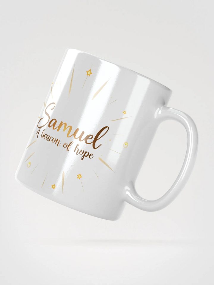 Samuel: A Beacon of Hope Mug – Celebrate the Strength and Meaning Behind the Name product image (2)