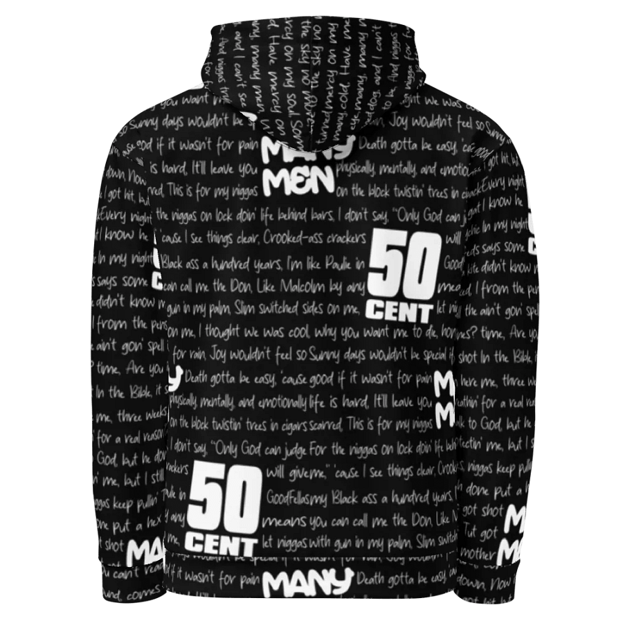 Many Men - 50 Cent - BLACK - Unisex Hoodie product image (3)