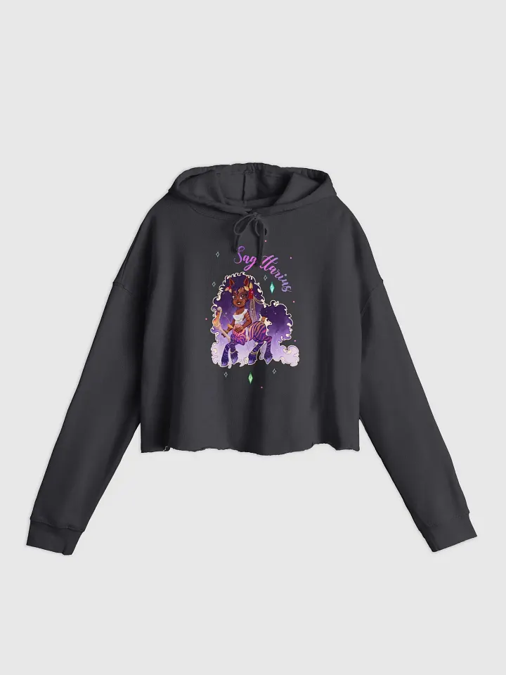Sagittarius Crop Hoodie (Zodiac Series) product image (7)