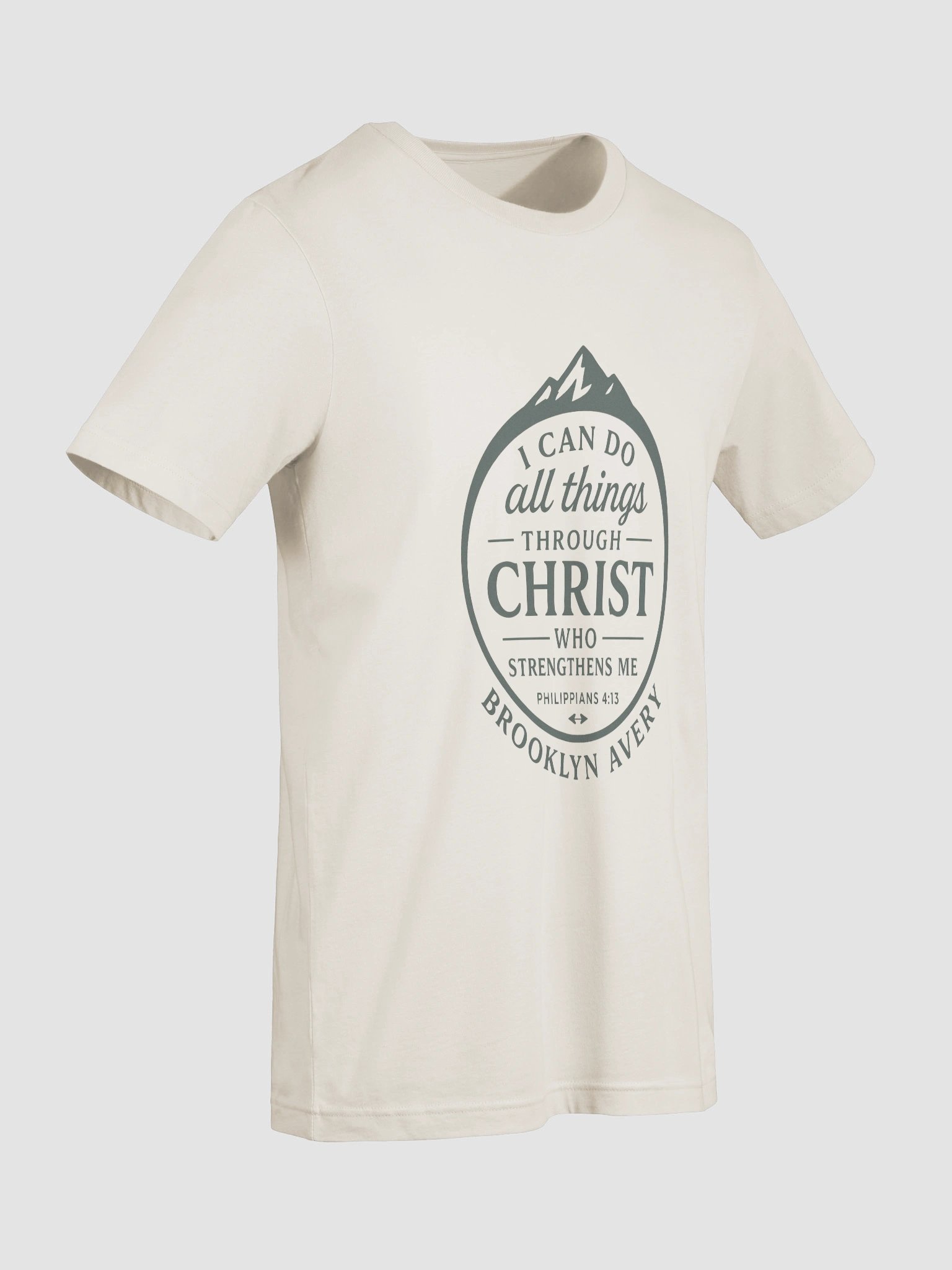 Philippians 4:13 Mountain Logo Tee product image (9)