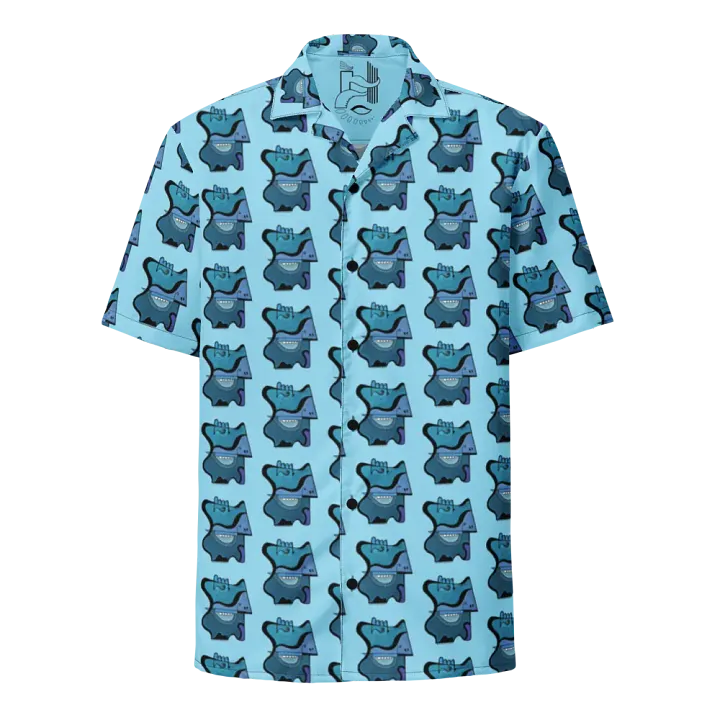 Blue Face Beach Shirt product image (1)