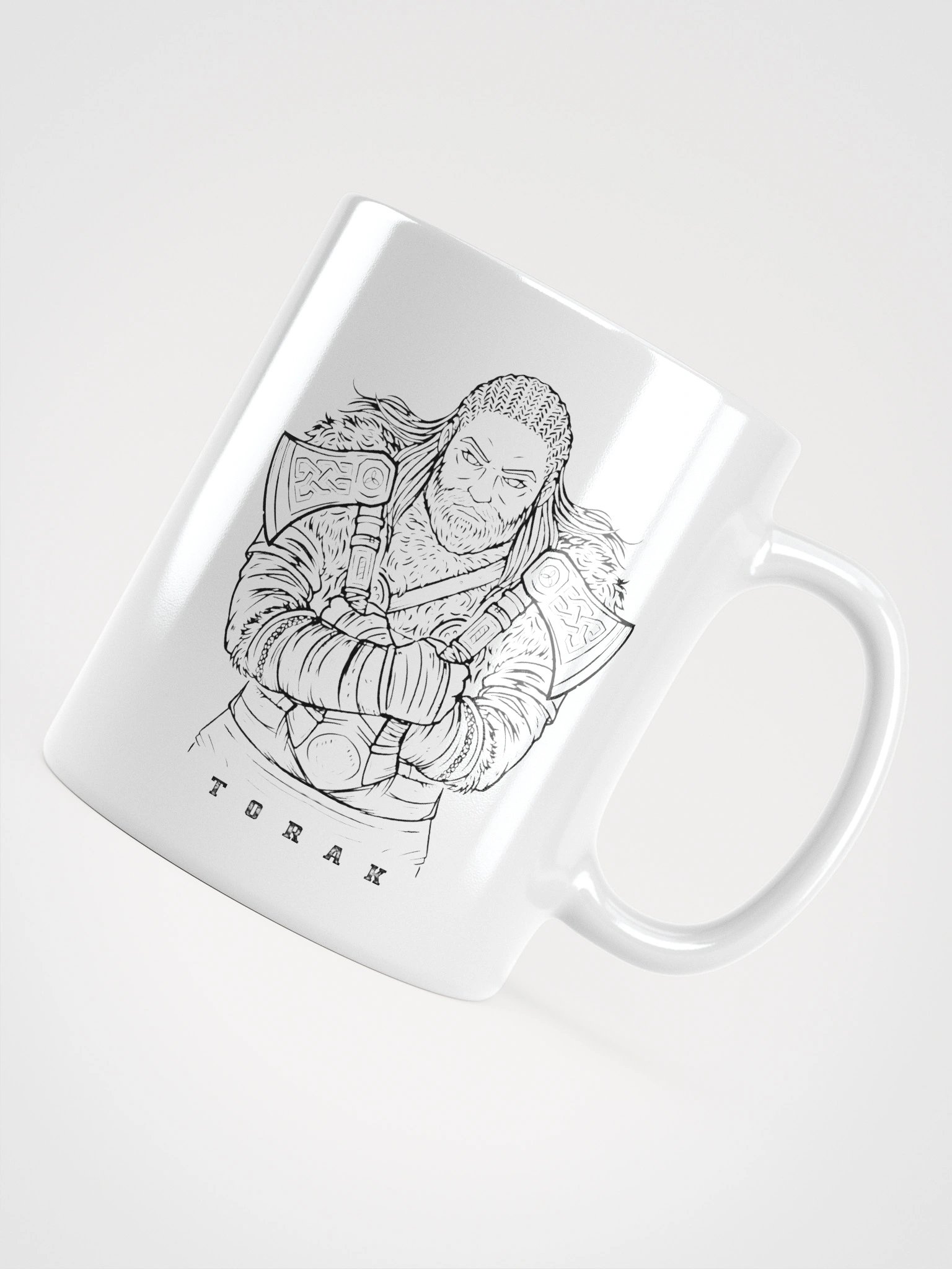 "Black Character" White Coffee Mug product image (15)