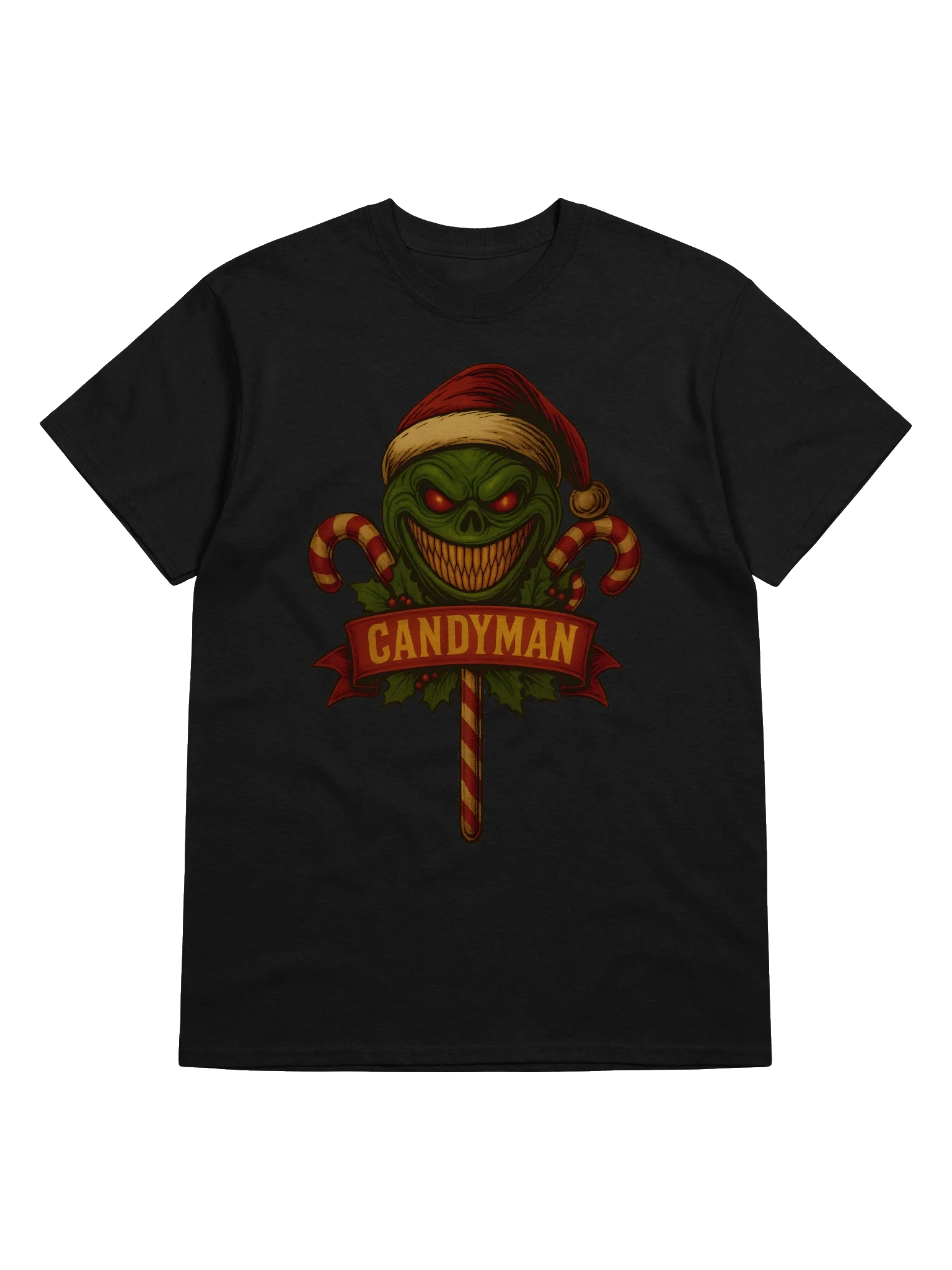 Sinister Santa Candyman T-Shirt product image (53)