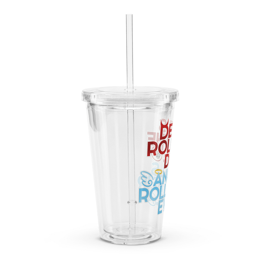 Devils & Angels - Clear Plastic Tumbler product image (3)