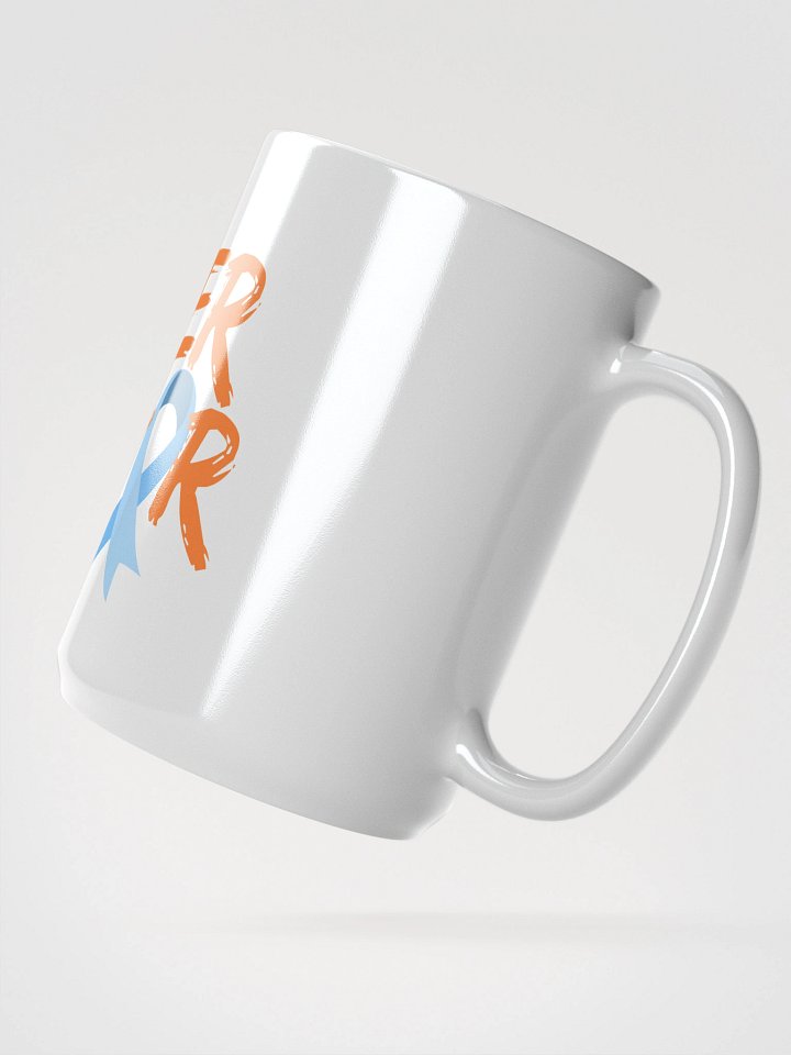 CANCER SURVIVOR Blue Ribbon Mug product image (2)