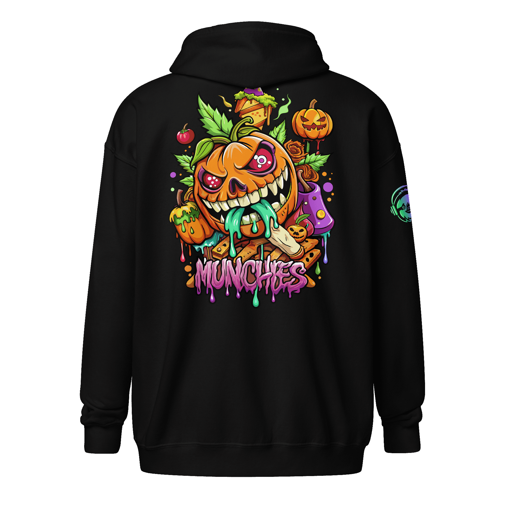 MUNCHIES 2 BACK PRINT HOODIE product image (1)