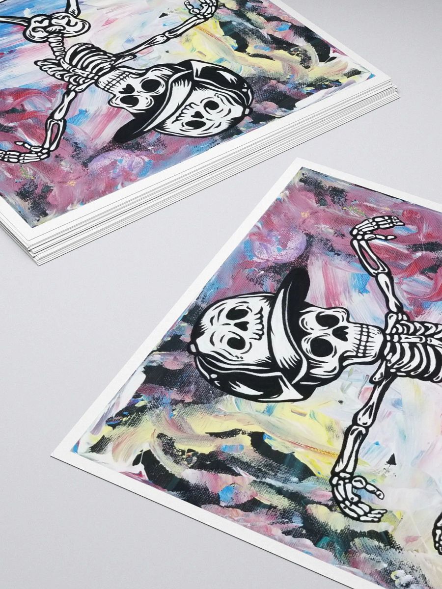 Dancing Mr. Bone Daddy Vinyl Sticker product image (10)