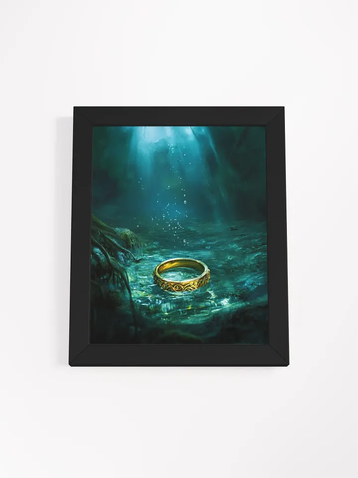 Drowned Treasure Dive - Framed High-Quality Matte Poster product image (14)