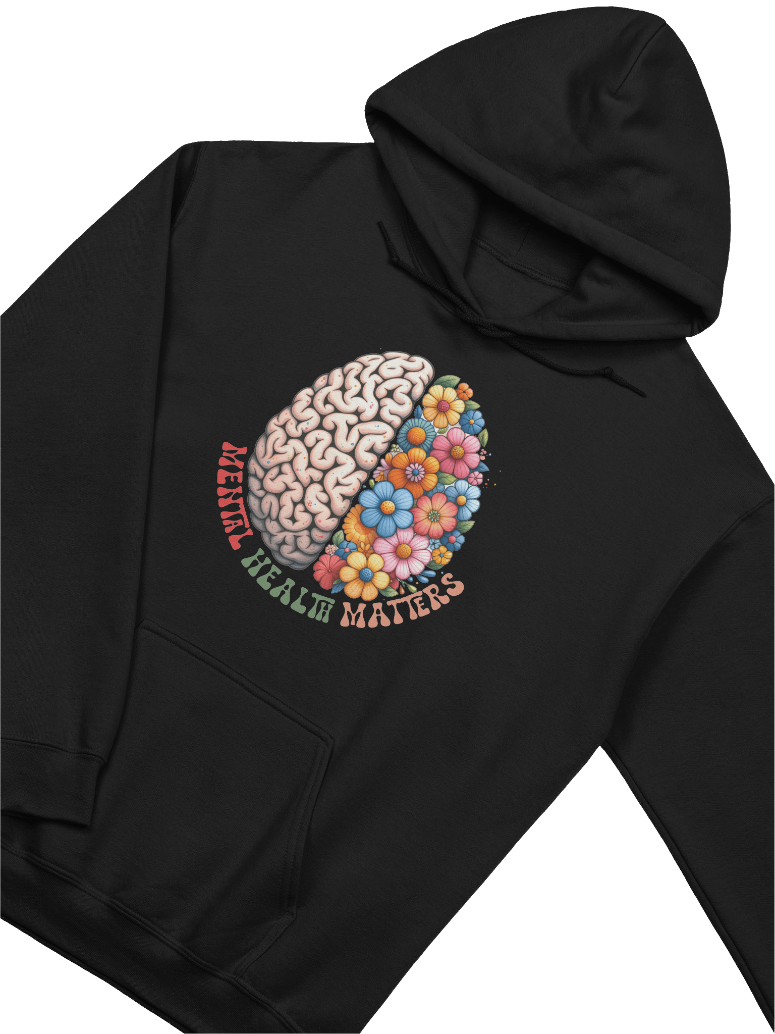Mental Health Matters – Visual Reminder of Inner Care Mental Health Awareness Hoodie product image (19)