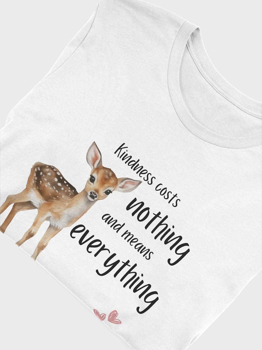 Kindness Costs Nothing Tee - White product image (4)