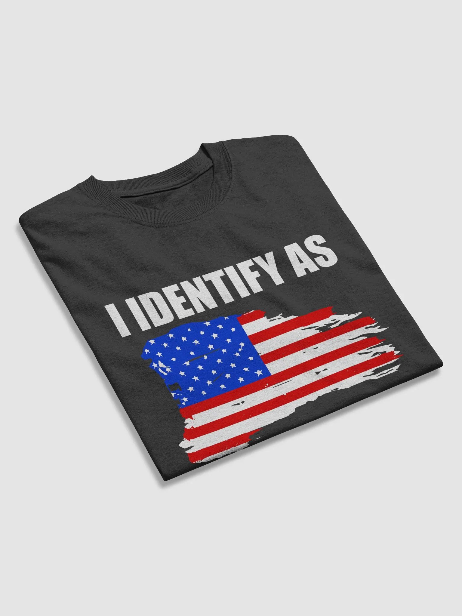 I Identify As Non Bidenary w MAGA Back T Shirt product image (3)