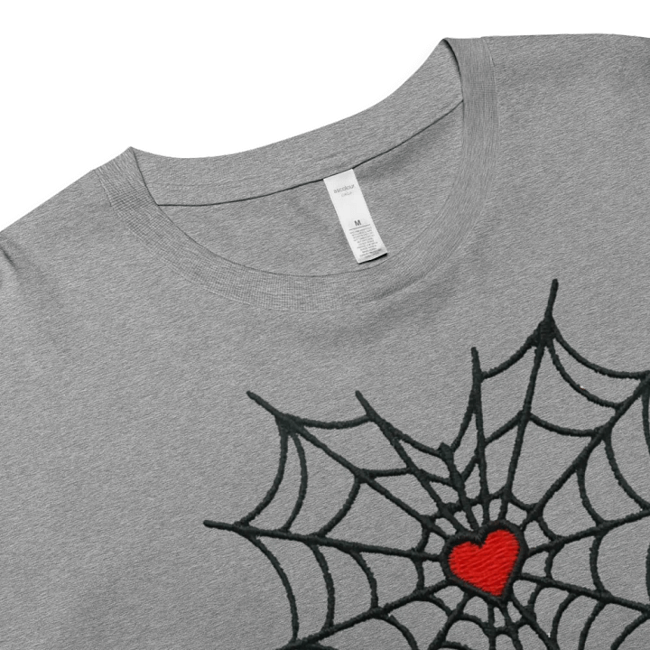 Gothic Love Spiderweb Crop Top product image (2)