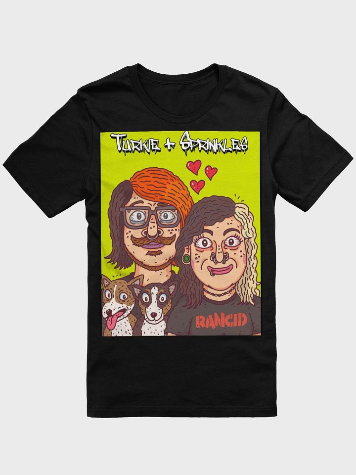 Turkie + Sprinkles – Corgi Chaos Love Tee product image (1)