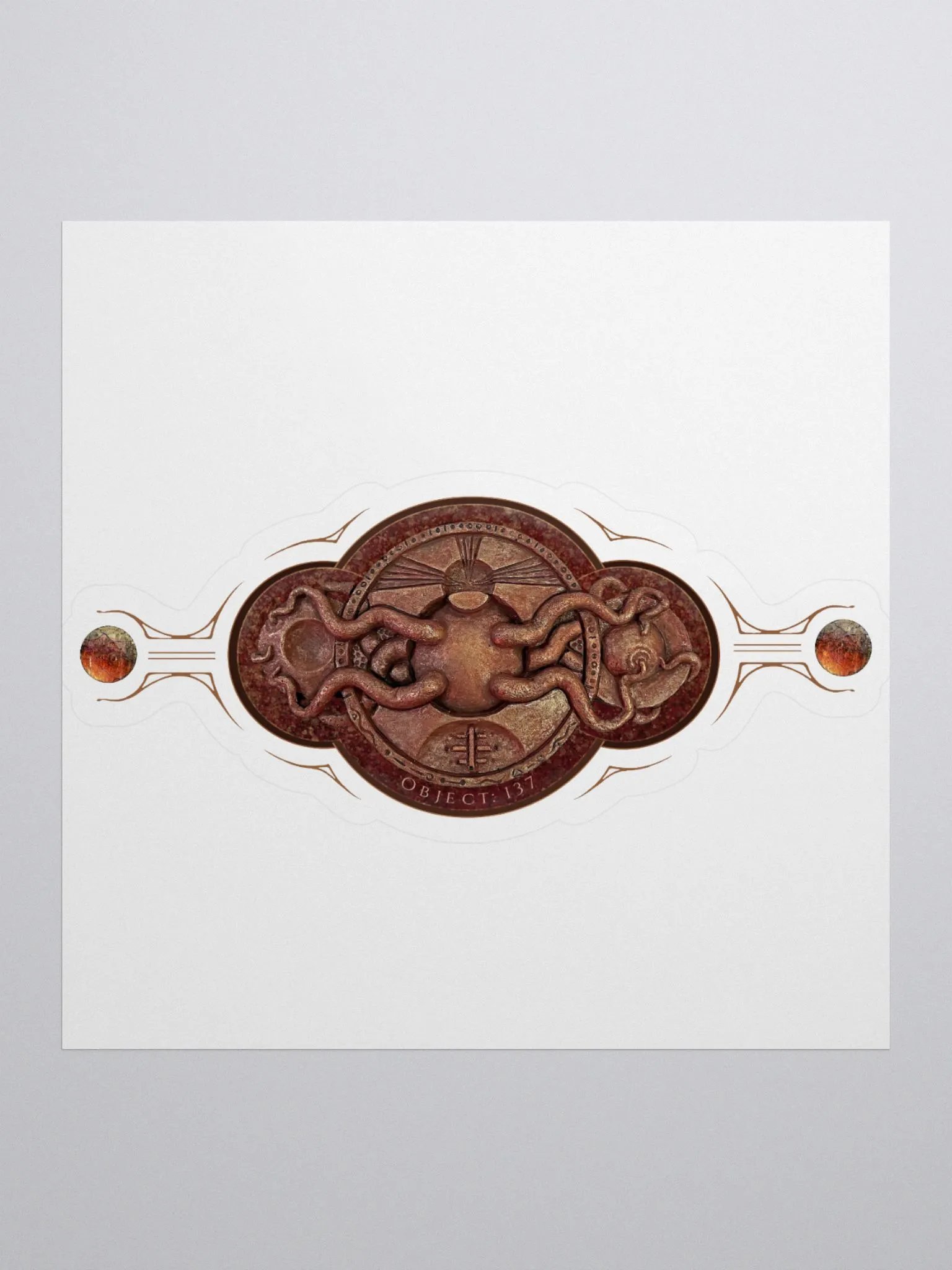 The Seal of Oedoria in sticker form product image (1)