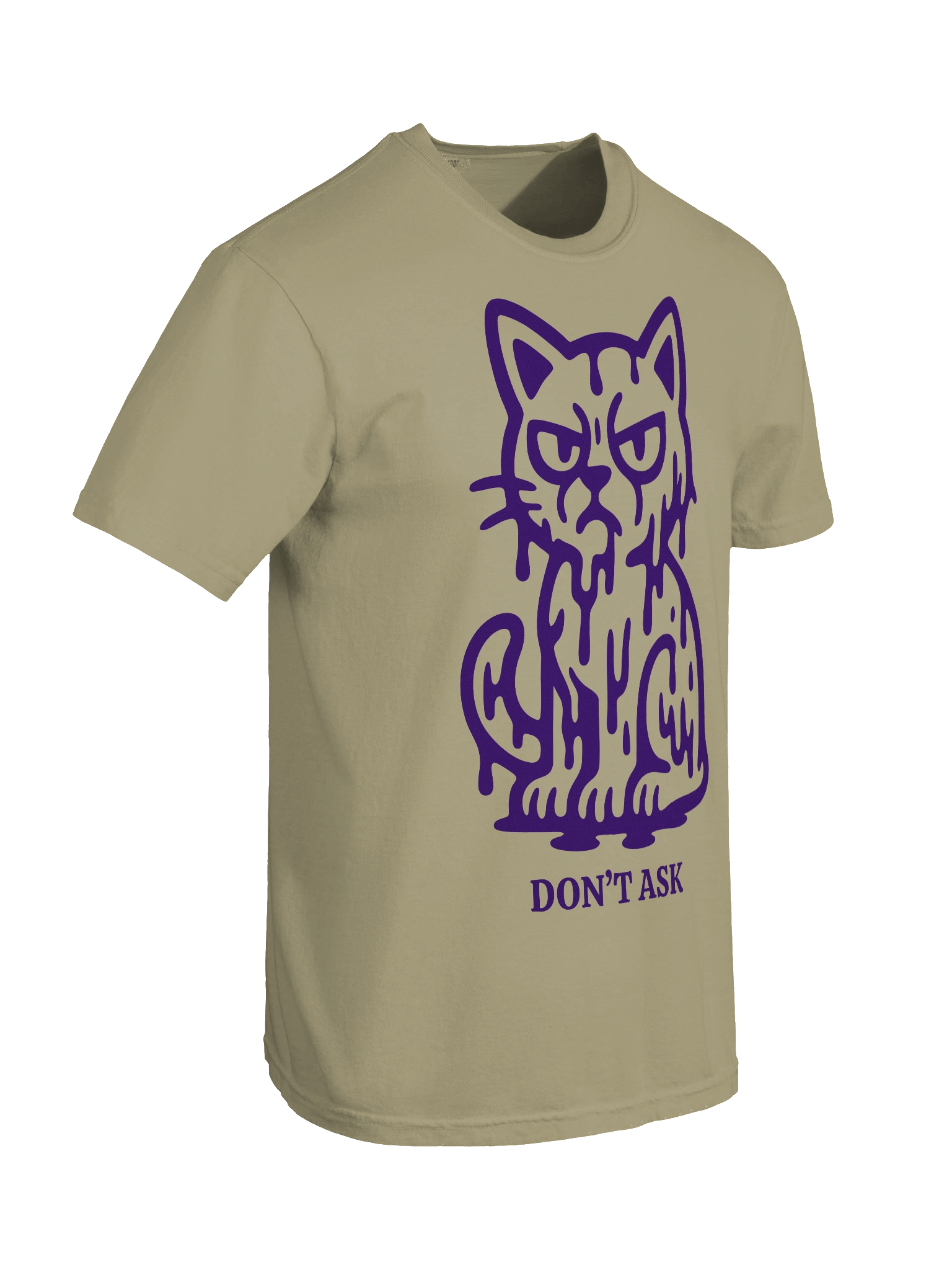 Funny Don’t Ask Wet Cat Comfort Colors® 1717 Tee product image (5)