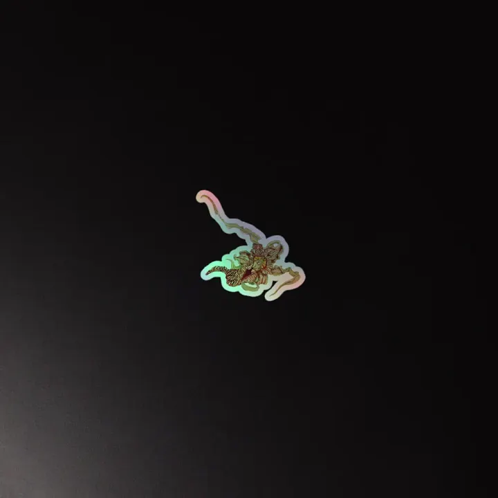 Orchid Holographic Sticker Sheet product image (4)