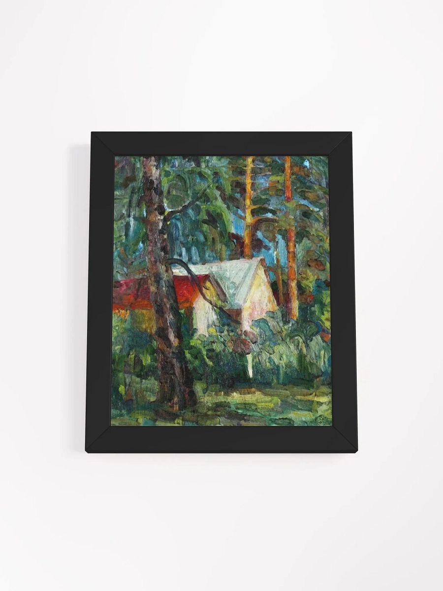 Enchanted Forest Framed Matte Poster - Dacha Architecture product image (1)