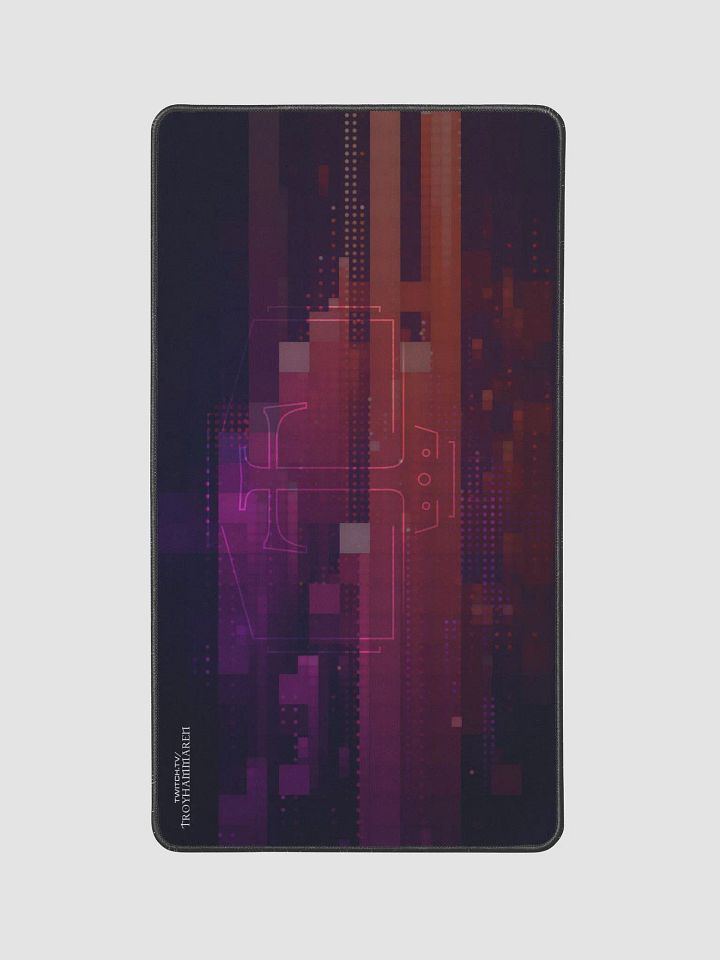 Desk Mat L: Glitch Logo product image (2)