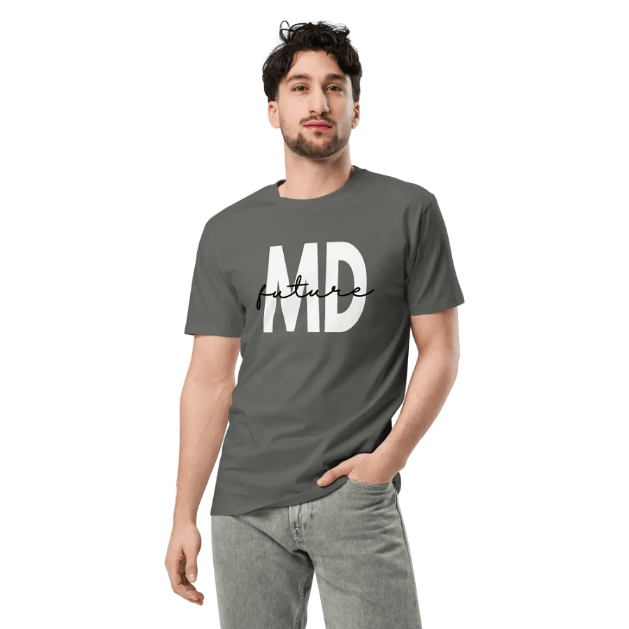 Future MD Doctor Medical School Student Unisex Premium T-Shirt product image (3)