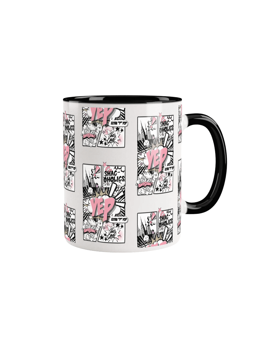 Shac-oholics Comic Blast Mug - Pink 