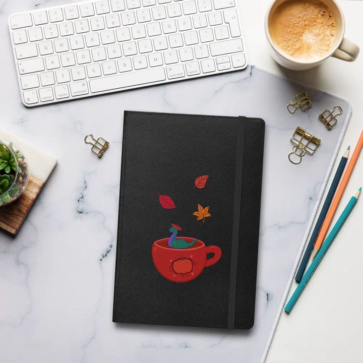 Pumpkin Spice Nessie Notebook product image (1)