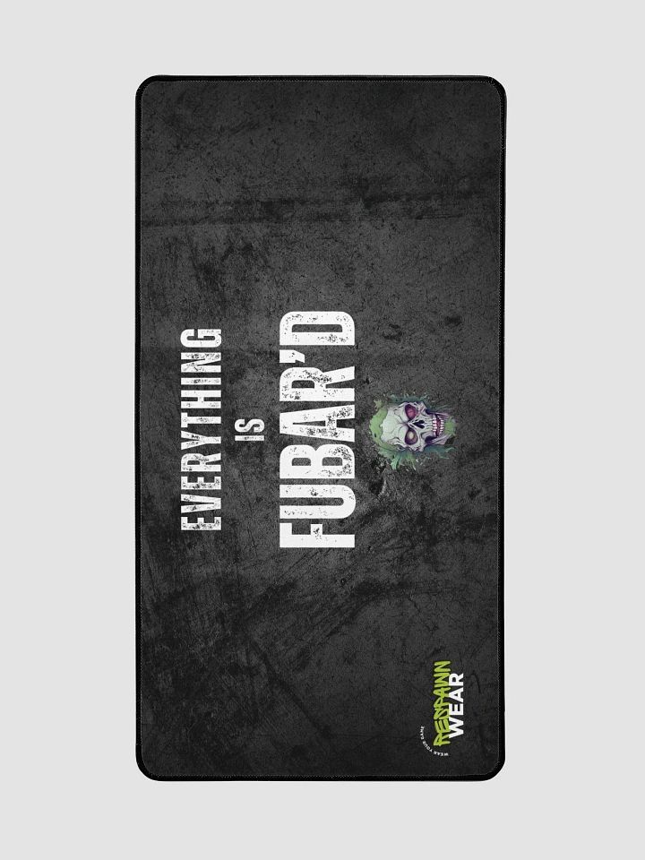 FUBAR'D Skull Desk Mat product image (2)