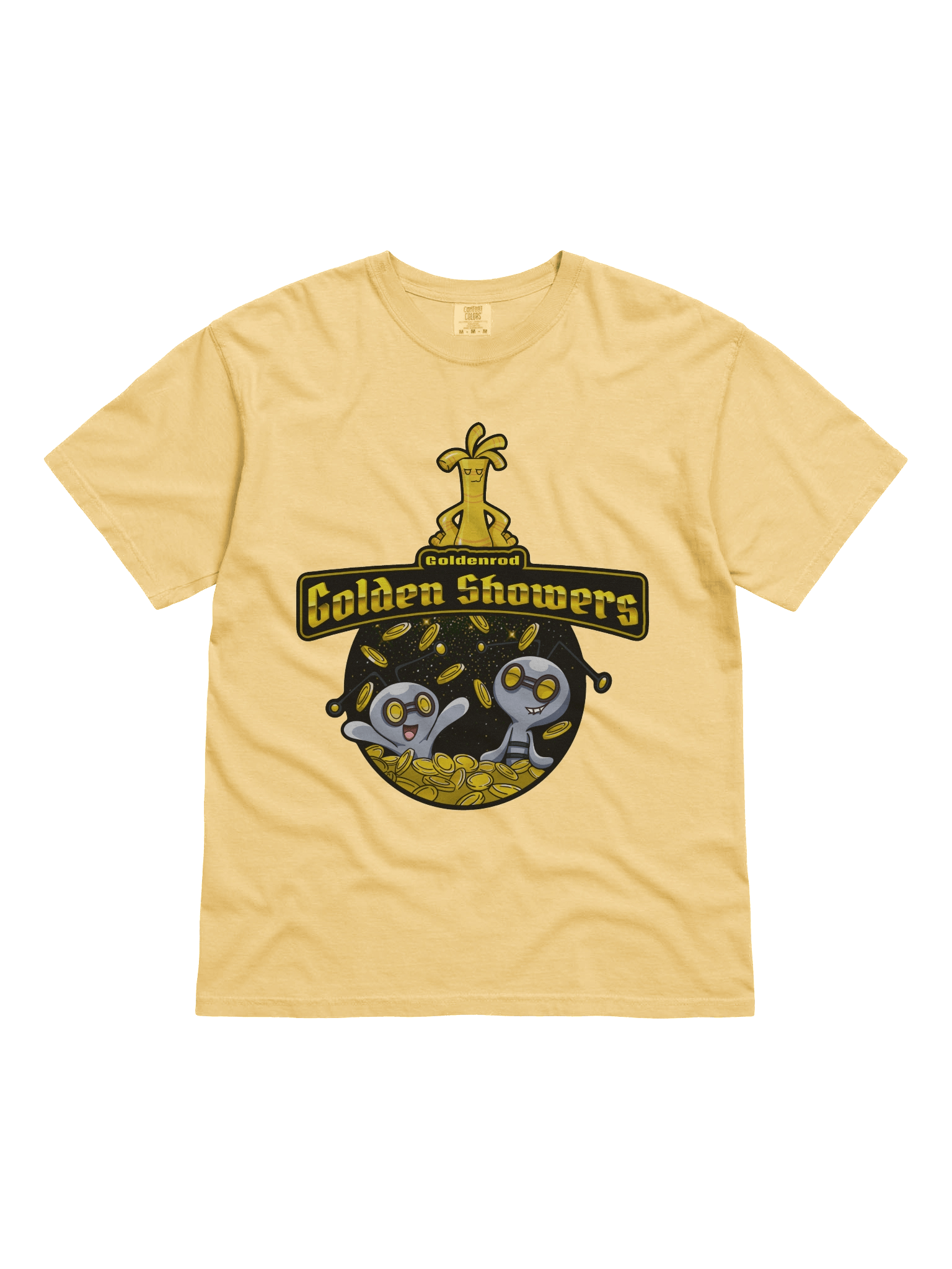 Goldenrod Golden Showers Tee- Yellow product image (1)