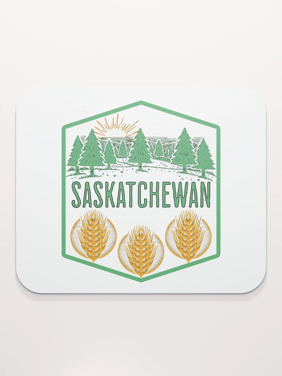 Saskatchewan Tree Wheat Wilderness Mouse Pad product image (2)