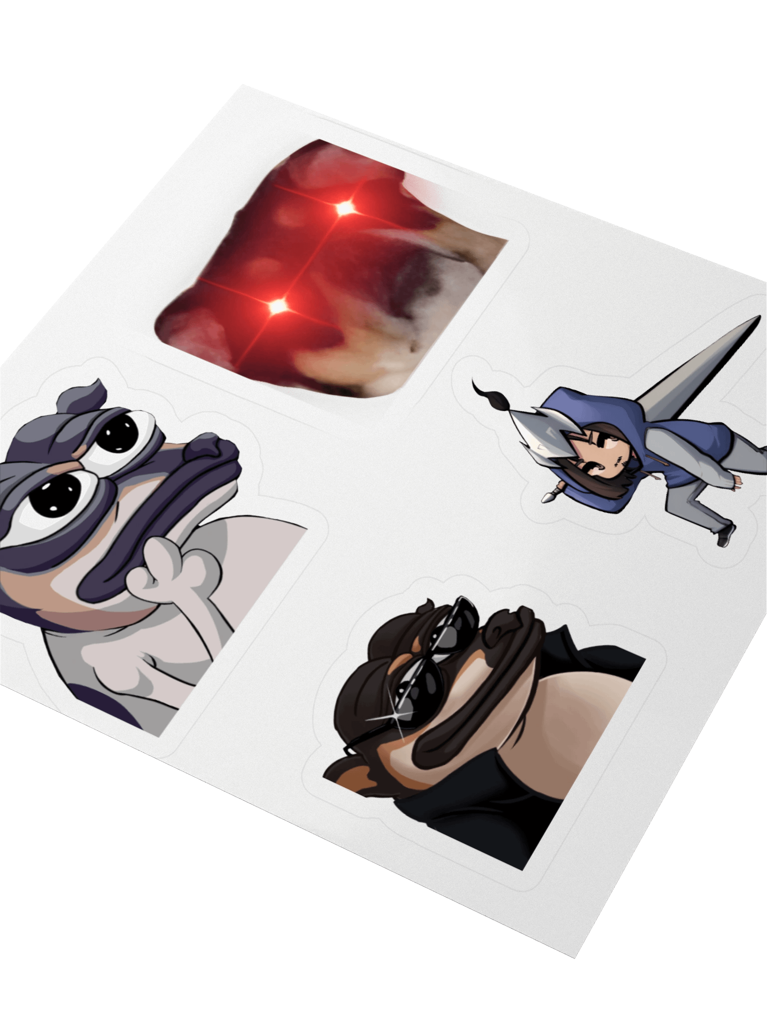 Cookie & Knight Prod Stickers product image (5)
